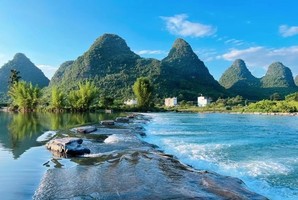 12.31晚上出发【桂林阳朔】漓江徒步，兴坪古镇，遇龙河骑行，报名交定金