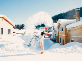 【冰雪梦幻7日】长白山、雪乡、梦幻雪山、延吉、温泉、漂流、冬捕、雪圈、滑雪、雾凇。报名付定金