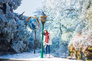 1.1-1.3【衡山雾凇】南岳衡山偶遇雾凇，赏冰雪奇观，报名付定金