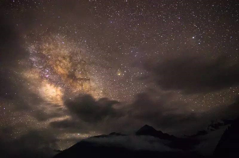 上雨崩的星空