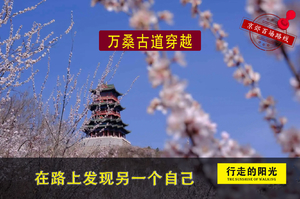 【第1053期·初级强度】（3月28日·周六）万桑古道穿越（桃花满山争艳开，香道寻幽觅古迹）一日路线