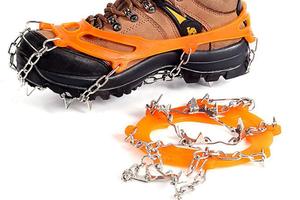 户外徒步冰爪防滑鞋套防摔成人儿童雪地登山鞋链