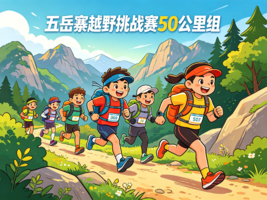 2026第十二届五岳寨越野挑战赛——50公里组