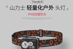 山力士轻量化户外头灯