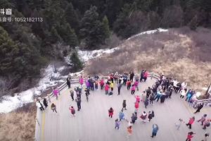 黄龙和友友们一起航拍