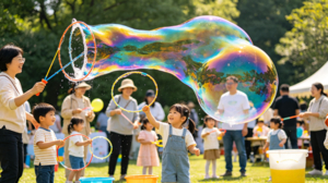 【388一大一小】【飞狮户外】夏日魔法泡泡亲子半日营