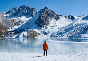 4月4-5【1.5天】下午出发，难度不大，雪山上的翡翠——红星岩冰湖