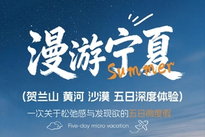 【漫游宁夏】5天塞上风物慢行深度体验记