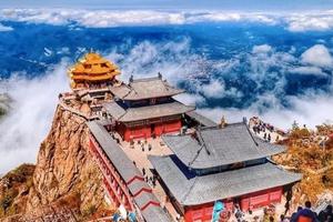 「余位3」清明3日｜大巴•【老君山】打卡世界第一仙山の玩转龙门石窟-洛阳白马寺-洛邑古城-老君山