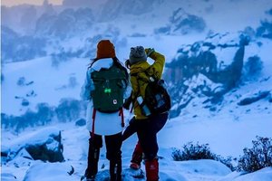 元旦3日｜【达里湖大青山徒步】｜蒙冬徒步天花板の破冰达里湖-穿越塞尔达大青山-漫步美林谷雾凇幻境