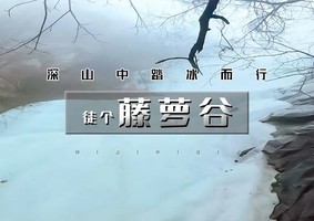 1日｜徒个•藤萝谷踏冰｜原始冰河冰瀑の冷水峪-河防口-九谷口8公里<初级>