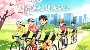 青春逐光 骑迹张江——2026年张江骑行暨五四青年节活动