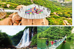 2019年5月18-19日 百家俱乐部为爱献礼 万人跃进大别山 网红巨石山 岳西彩虹瀑布 特价2日游