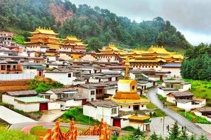 2026年6月21日-28日九色国度 藏地梵音 麦积山 扎尕那 郎木寺 甘南绝美休闲8日游（2+1头等舱大巴）