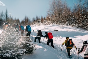 清明单日｜初级｜管涔山踏雪，暖水河徒步紫峰崖