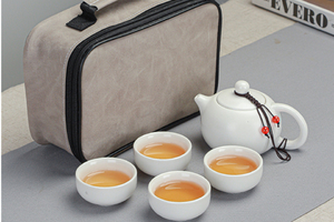 文创便携式陶瓷旅行功夫茶具套装