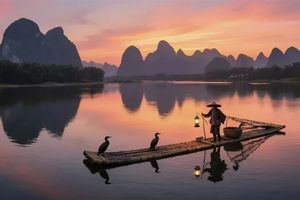 【漓江100KM之精华线重装徒步 】周六出发 | 用两天一夜，走进山水画卷的脉搏里