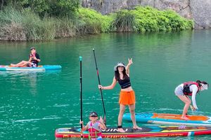【佛山九寨沟玩水好去处】|桨板、越野车、露营、射箭、登山徒步等，夏季游玩好去处，人少景美水好（预约玩营地其他项目有优惠）