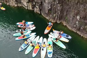 广州六片山桨板基地徒步登山玩桨板公司团建休闲游，天天出发，1人成行