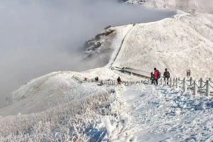 【白色武功山•金顶】周五晚上出发：向云端高山草甸，邂逅冰雪奇缘~精华穿越2天3晚汽车团