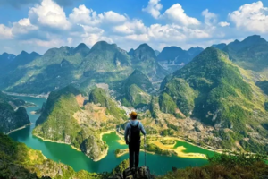 【桂西北5天】1.29、1.30 | 德天瀑布、明仕田园、浩坤湖、三门海、长寿村、柳州citywalk、南宁美食