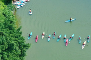 “太酷辣”SUP桨板水上运动，中山詹园桨板活动激情来袭！（中山詹园桨板运动基地）