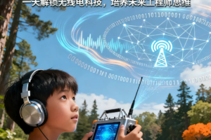 未来信号探索家 | 无线电侦测科创营，打开摩斯电码秘密，寻找隐藏的电狐