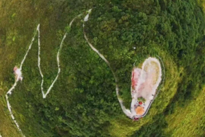 【清远靘雾山-踏青朝圣徒步】周六、日｜特价89，探秘无人村落，深入喀斯特峰林，领略“世外桃园”的独特朝圣文化