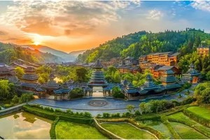 元旦【黔桂联游3天】探秘“黔东南秘境”肇兴侗寨+堂安梯田；桂林CityWalk，漫游象鼻山、日月双塔、两江四湖