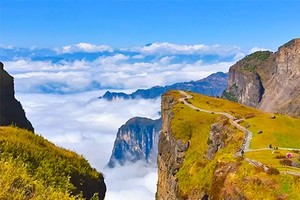 【贵州·秋色】8日，雨碌大地缝-昭通大山包-盐津-宜宾-李庄古镇-蜀南竹海-小草坝-毕节九洞天-千户彝寨-妥乐银杏村