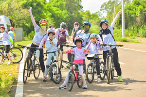 【海南骑行·冬令营】6日，骑行海岸椰林+酷炫泵道赛、生态历史研学、独特本土体验，带你解锁立体海岛！