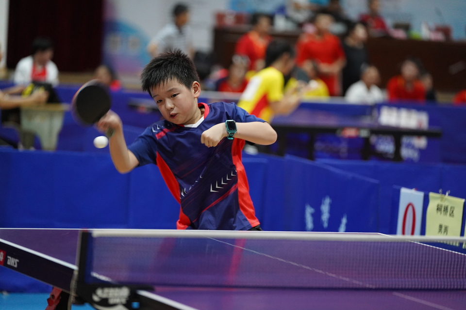2020年绍兴市青少年乒乓球锦标赛