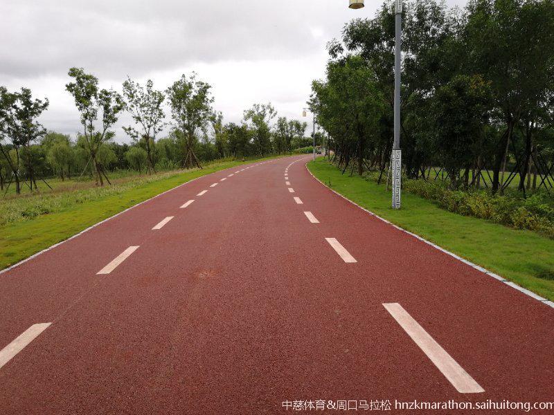 周口马拉松赛道