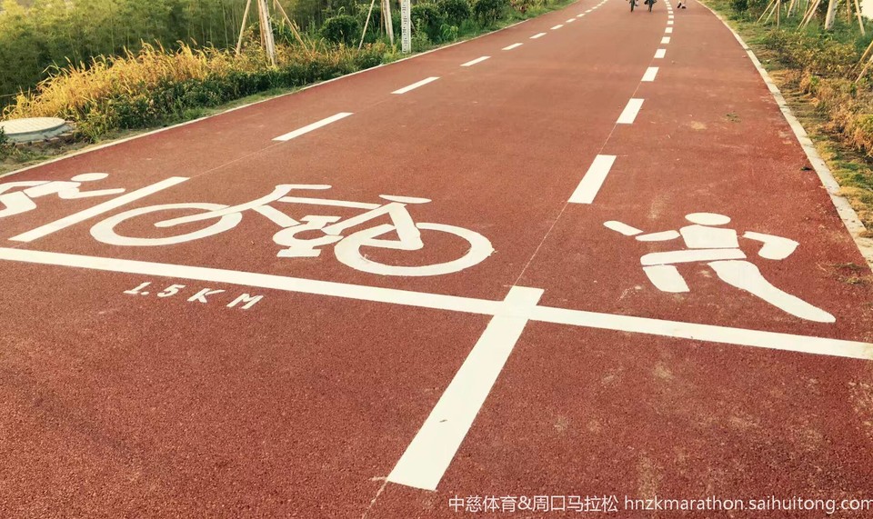 周口马拉松赛道