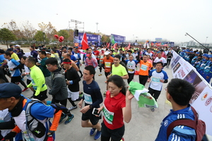 试跑周马新赛道