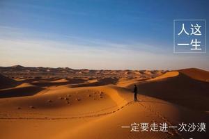 8.29-31|全年多期【苍茫大漠】寻梦沙海，腾格里沙漠轻装徒步（全年多期）