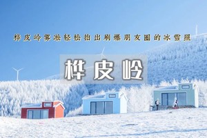 【周末1日｜桦皮岭】一幅油墨画の草原天路桦皮岭踏雪-9公里徒步穿越