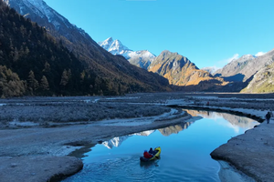 【莲花湖穿伍须海】月亮湖 莲花湖 大海子 四连海 伍须海9湖连穿6日