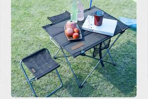 户外折叠桌子便携式露营野餐桌椅套装用品