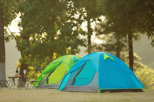 喜马拉雅轻云帐篷户外野营过夜防雨露营全套装备