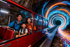 【世界首部地心地轨缆车】遂昌地心世界.关雎文化园一日游