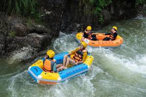 8月百豐年定制【臥龍峽】玻璃漂+水道漂流 | 90分鐘的浪尖運動，水上過山車失重感