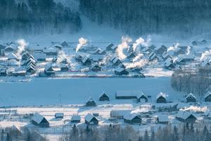 12.21冰雪邂逅喀納斯