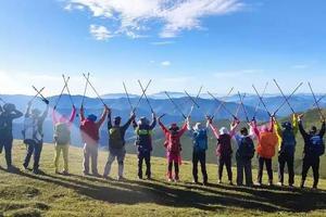 4月22日老畢帶隊，徒步五臺山 東臺 北臺 中臺 西臺 南臺 臺懷鎮 佛光寺 5日活動