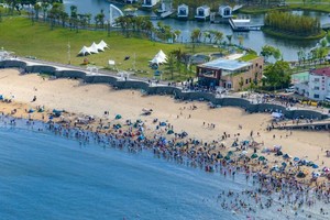 【歡樂趕海季】象山松蘭山海濱浴場(chǎng).海花里灘涂趕海二日游