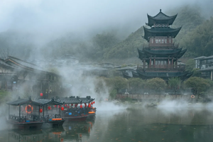 【葛仙村+龍虎山】葛仙山?夜游仙村?水幕電影?龍虎山?嗣汗天師府?懸棺表演純玩三日游