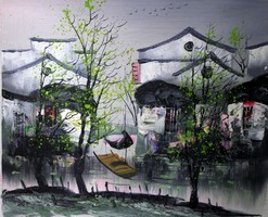 苏州园林+周庄、寒山寺、木渎+摇橹船纯玩二日游