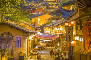 【花開篁嶺】篁嶺油菜花.打卡望仙谷日景+夜景純玩二日游