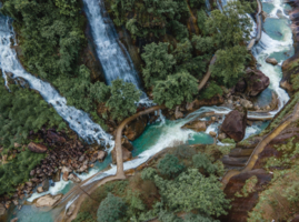 【夜宿望仙谷外】 望仙谷(日景+夜景)•挂壁瀑布•玉帘瀑布纯玩二日游