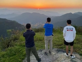 5.1-3 沪杭出发 轻户外徒步 大雷山牧云谷  |  看高山日出，天空之境，穿越悬崖、洞穴，绿野仙踪打卡韩妃江